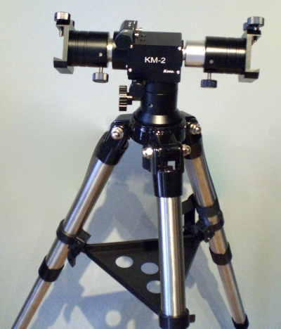 Dual Telescope Alt/Az Mount with Slow Motion Controls